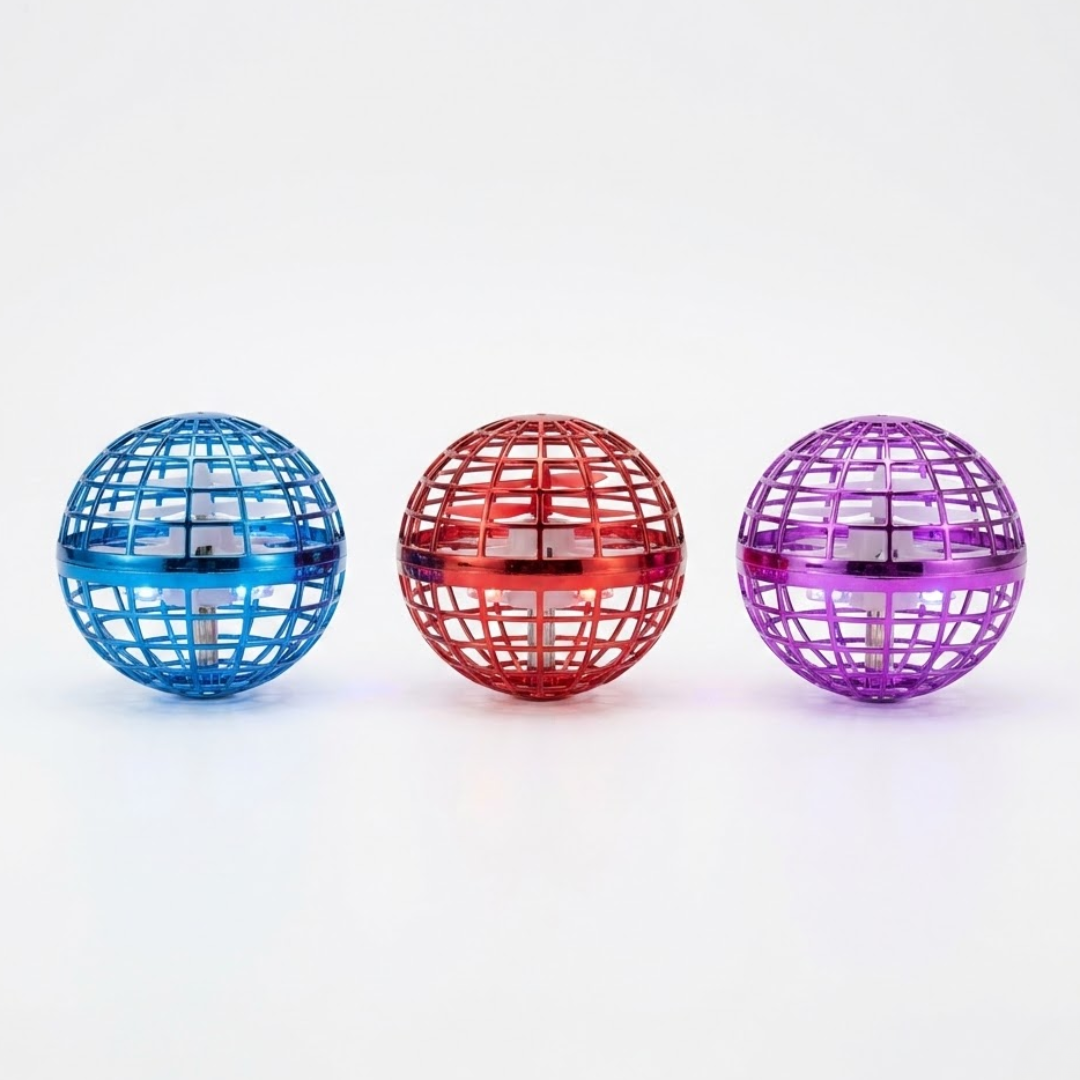Cosmic LED Flying Orb | Hand-Controlled Interactive Spinner