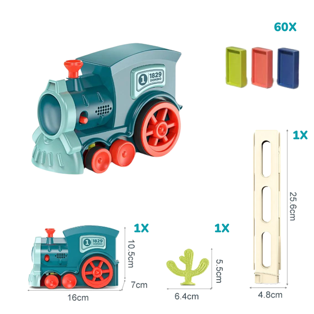 Automatic Domino Train & Chain Reaction Set