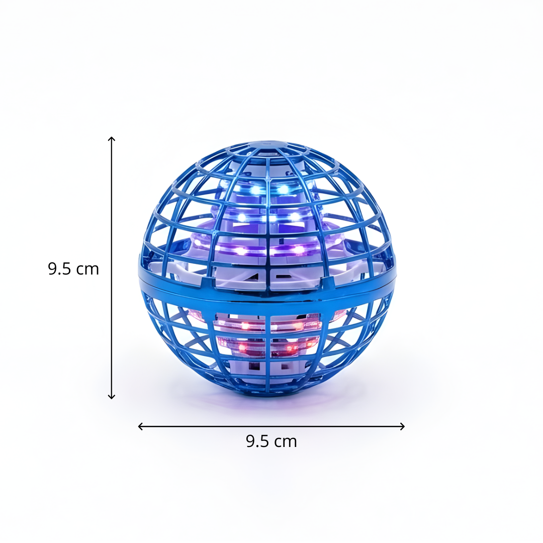 Cosmic LED Flying Orb | Hand-Controlled Interactive Spinner