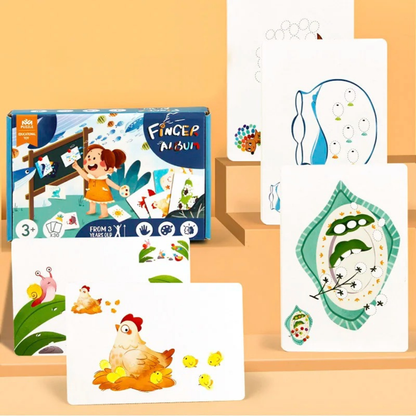 Finger Painting Set - Creative Sensory Art Kit