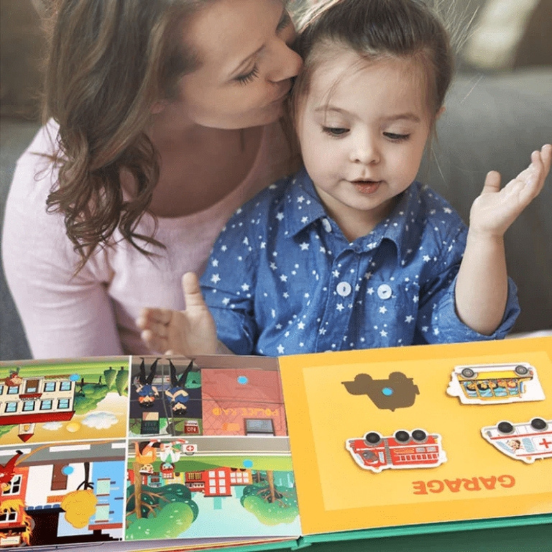 Quiet Book - Interactive Montessori Busy Book