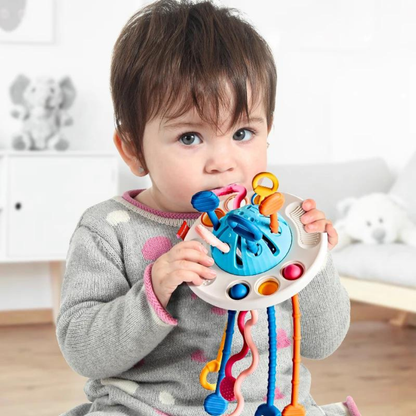 Sensory Octopus - Silicone Baby Teether Toy
